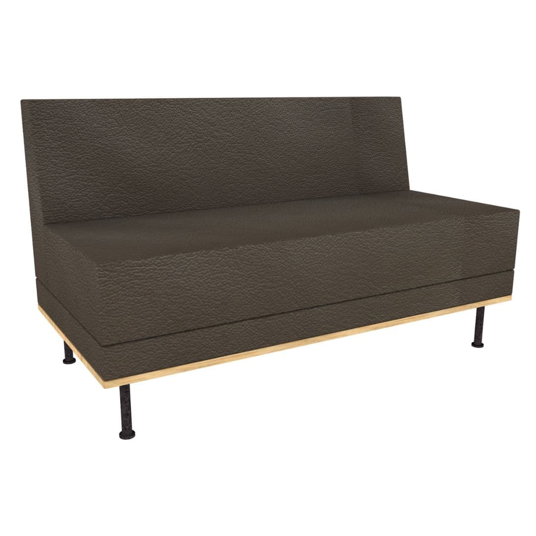 BeSpace 48" Straight Bench
with Back