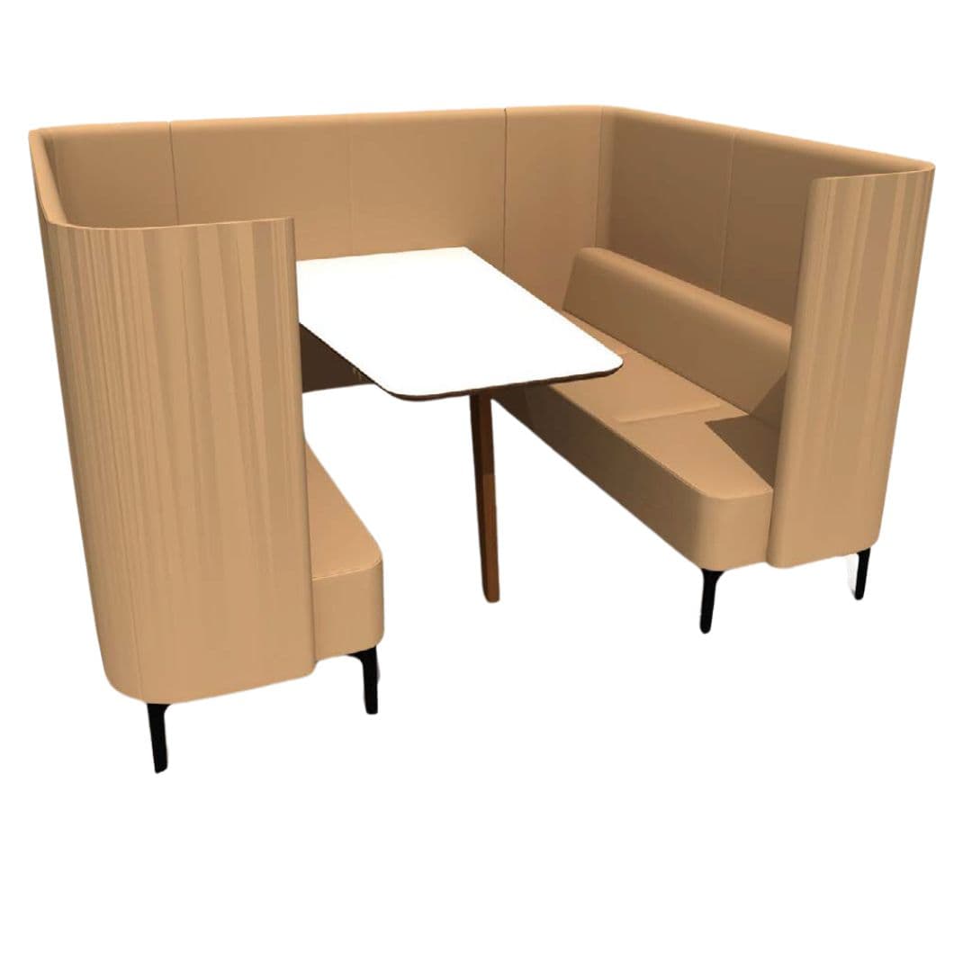 Pullman Booth,3-seat booth