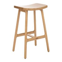 Odd Counter Stool w/Wood Seat