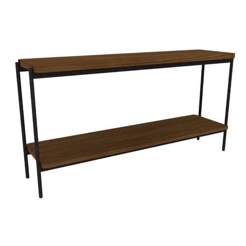 Poet Console Table - Wood Legs