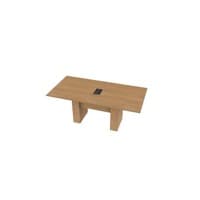 Rectangular Conference Table 36X72 w/Column Base