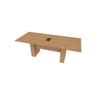 Rectangular Conference Table 36X84 w/Column Base