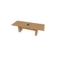 Rectangular Conference Table 36X96 w/Column Base
