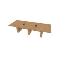 Rectangular Conference Table 48 X120 w/Column Base