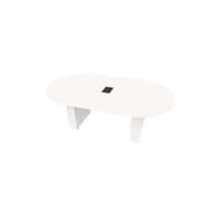 Racetrack Table 36X84 w/Column Base
