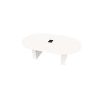 Racetrack Table 42X84 w/Column Base