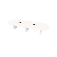 Racetrack Table 48 X144 w/Column Base