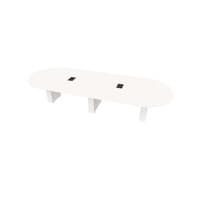 Racetrack Table 60 X144 w/Column Base