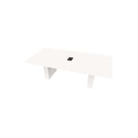 Conference Table Rectangular, Radius Corners 36X96 w/Column Base