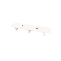 Conference Table Rectangular, Radius Corners 48 X216 w/Column Base x4