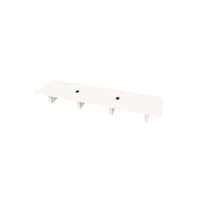 Conference Table Rectangular, Radius Corners 60 X228 w/Column Base x4
