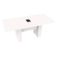 6' Rectangular Conference Table on Slab Base