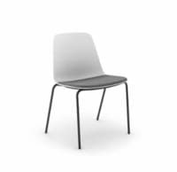 Bree Metal 4 Leg Upholstered Seat
