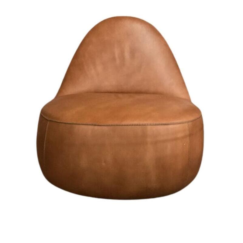 Leather Mitt Lounge Chair